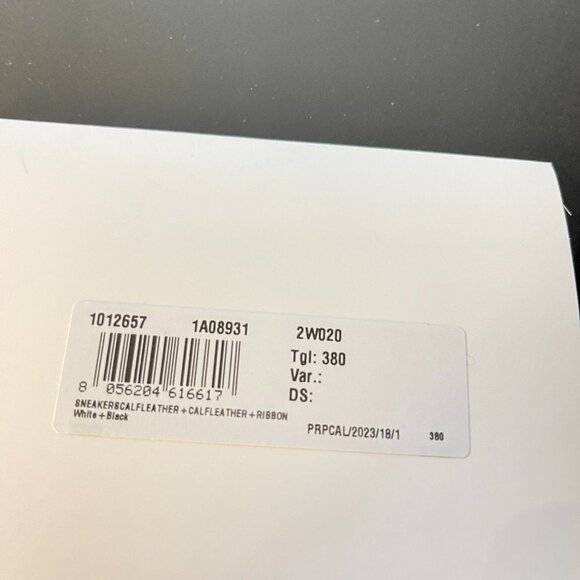 Versace Women's Greca Low Top White and Grey Sneakers, 1012657, Sizes 37, 38 - Picture 7 of 16